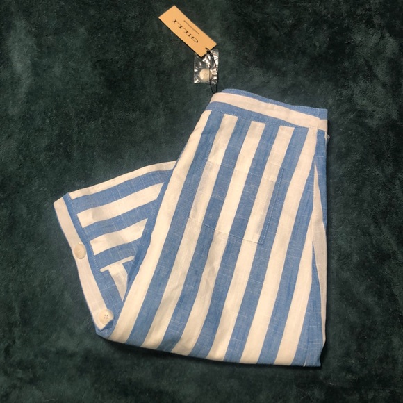 Gilli Linen stripped Skirt - Picture 5 of 8